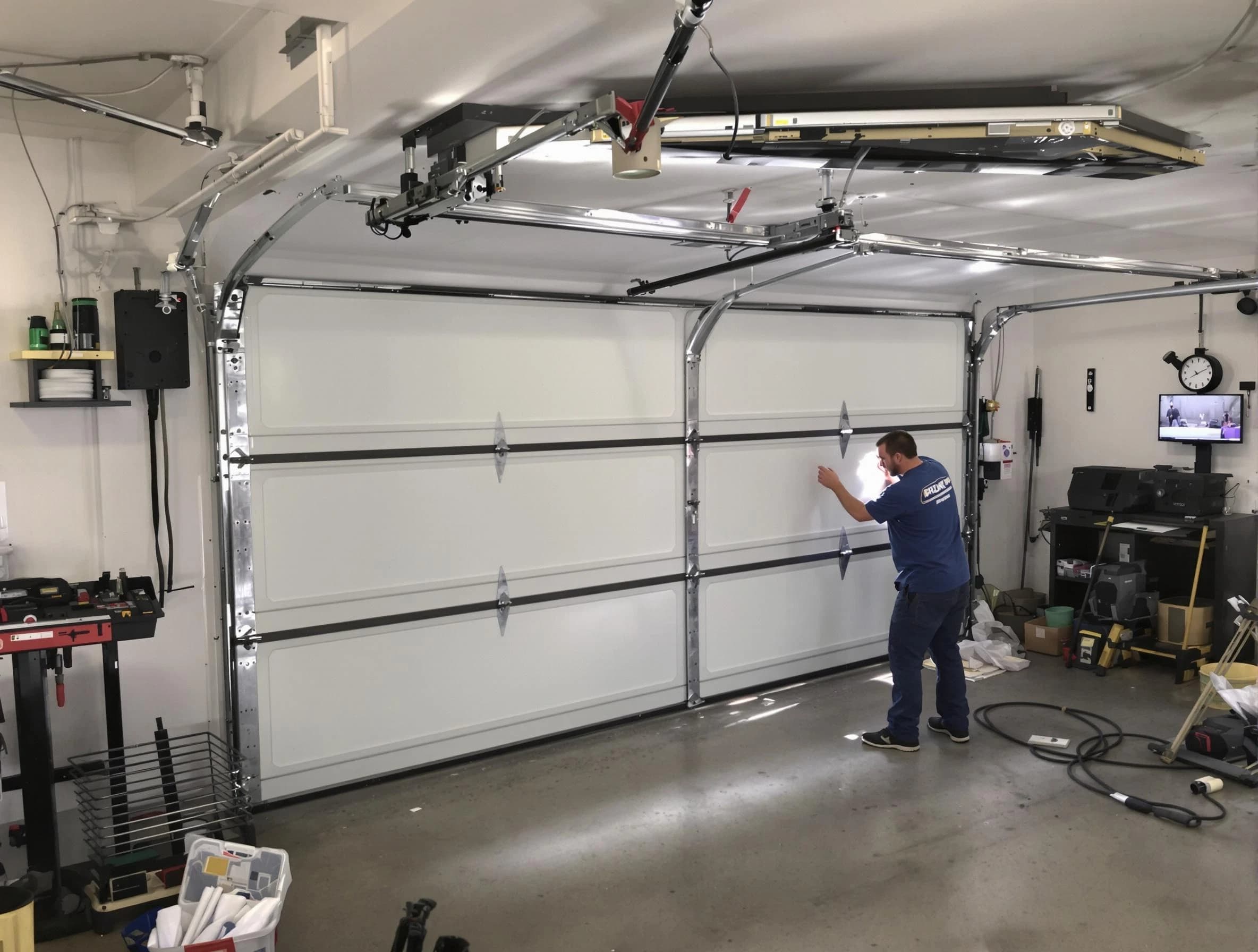 Professional garage door repair service by Fitchburg Garage Door Repair in Fitchburg