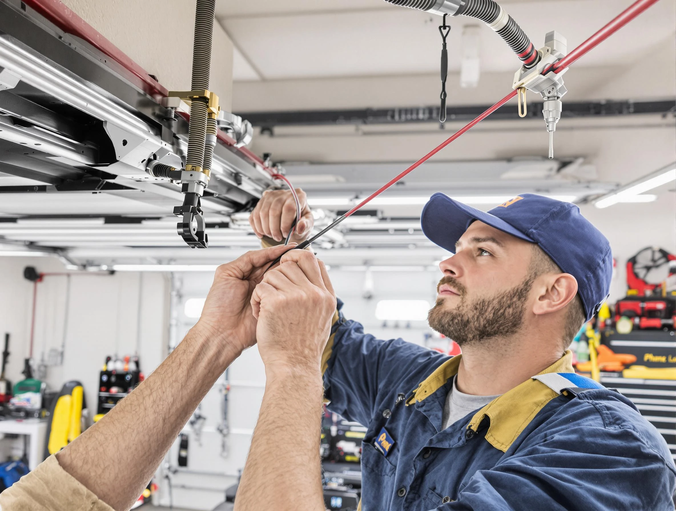 Garage Door Cable Repair in Fitchburg