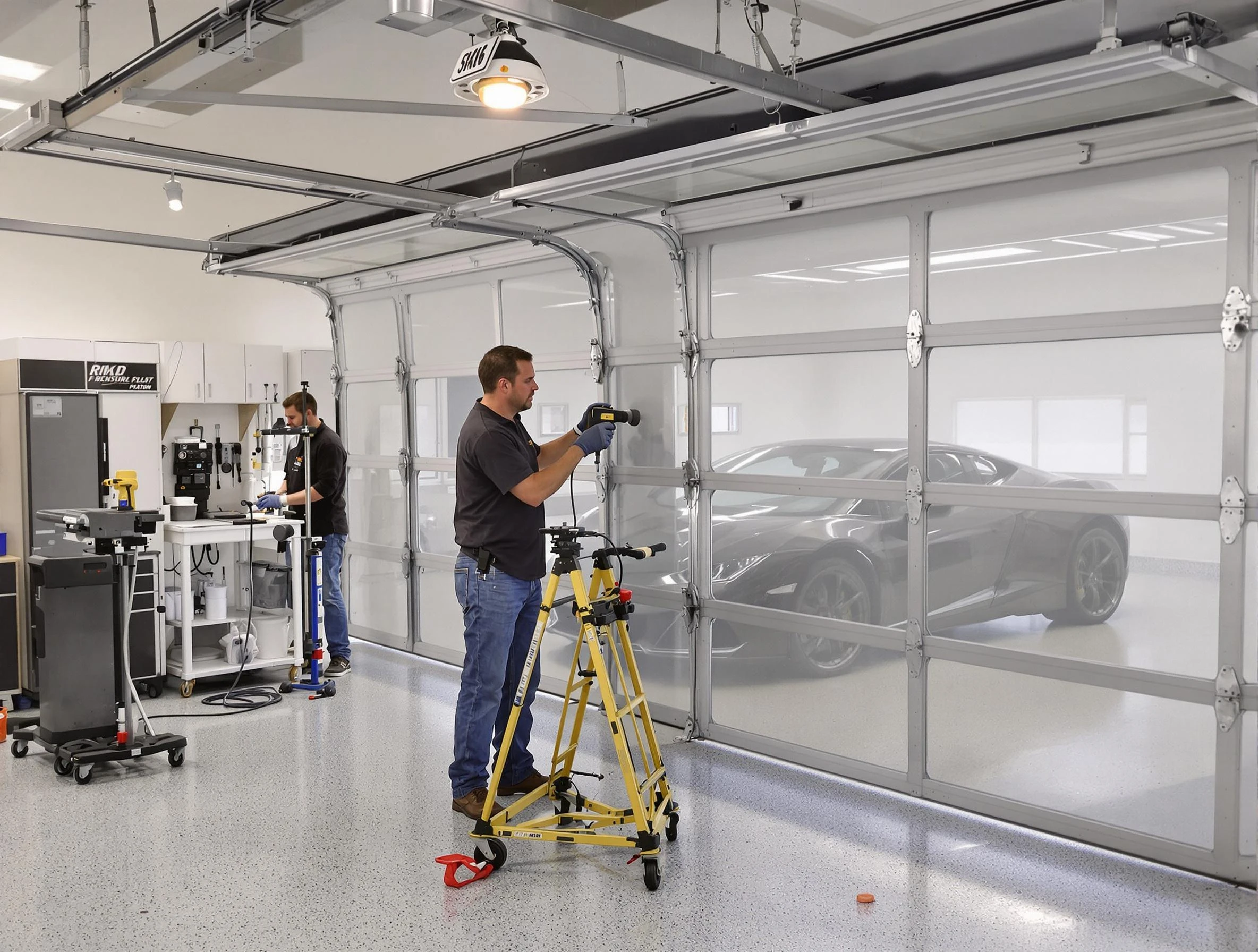 Garage Door Dents Repair in Fitchburg