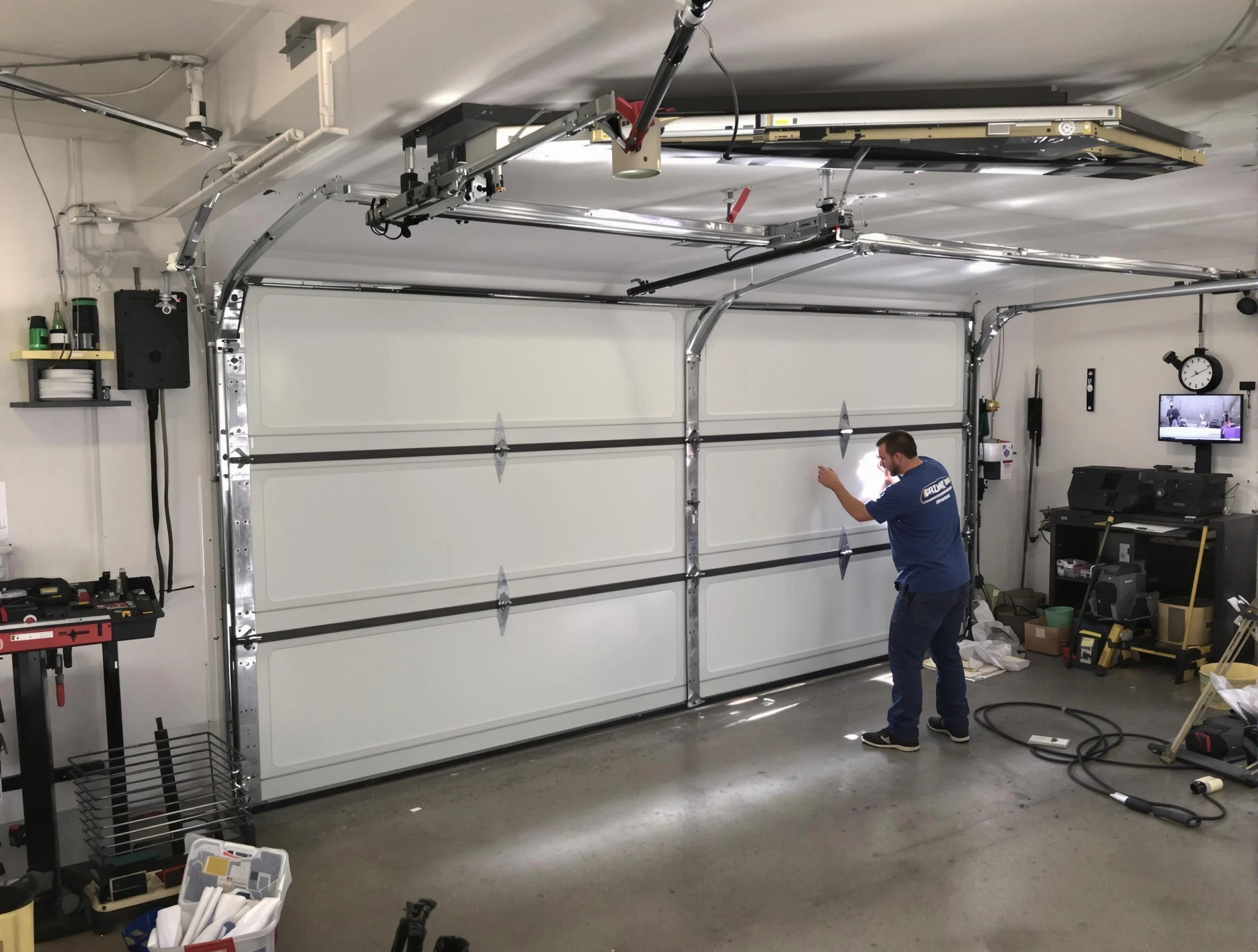 Professional garage door repair service by Fitchburg Garage Door Repair in Fitchburg
