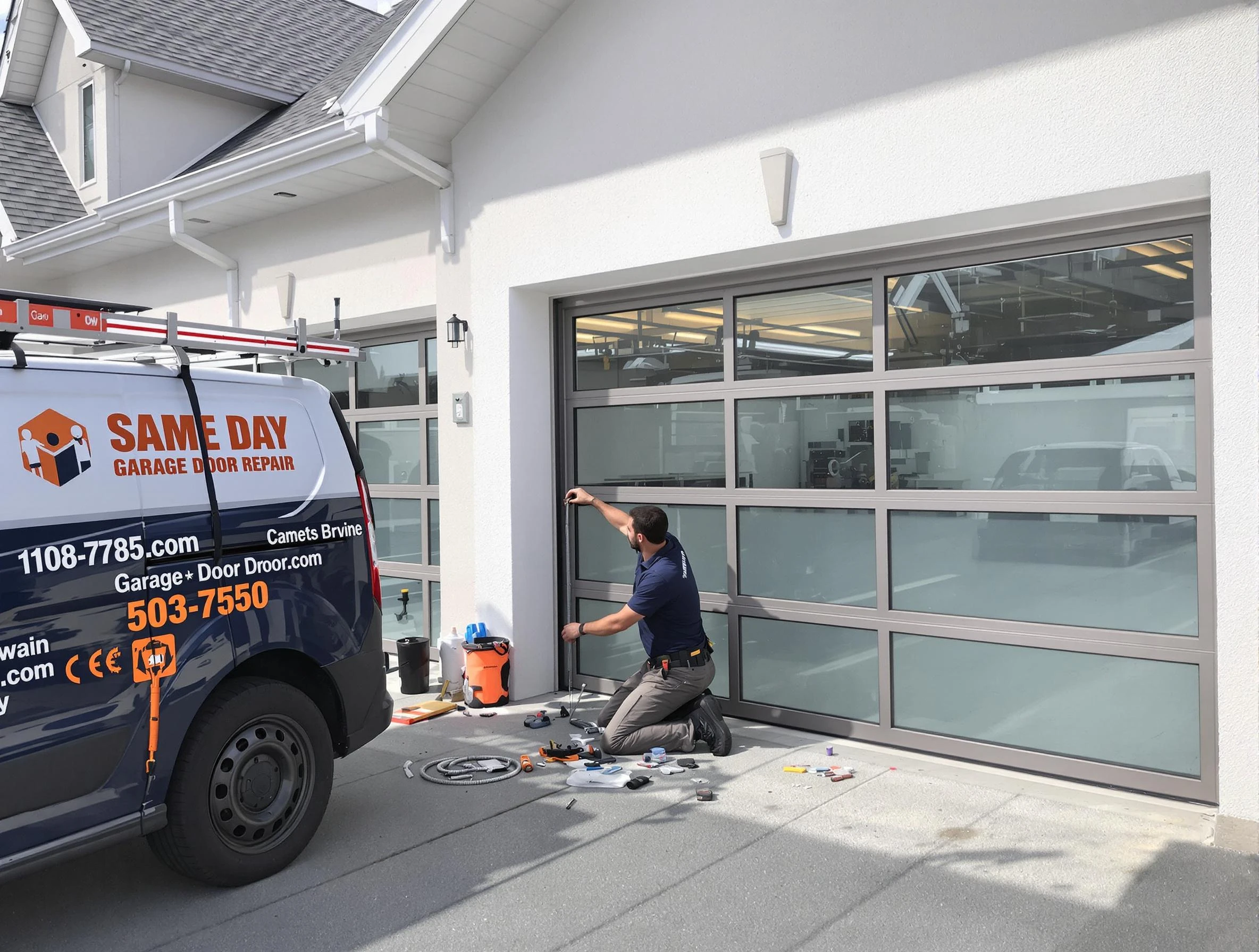 Same-day garage door repair service by Fitchburg Garage Door Repair in Fitchburg